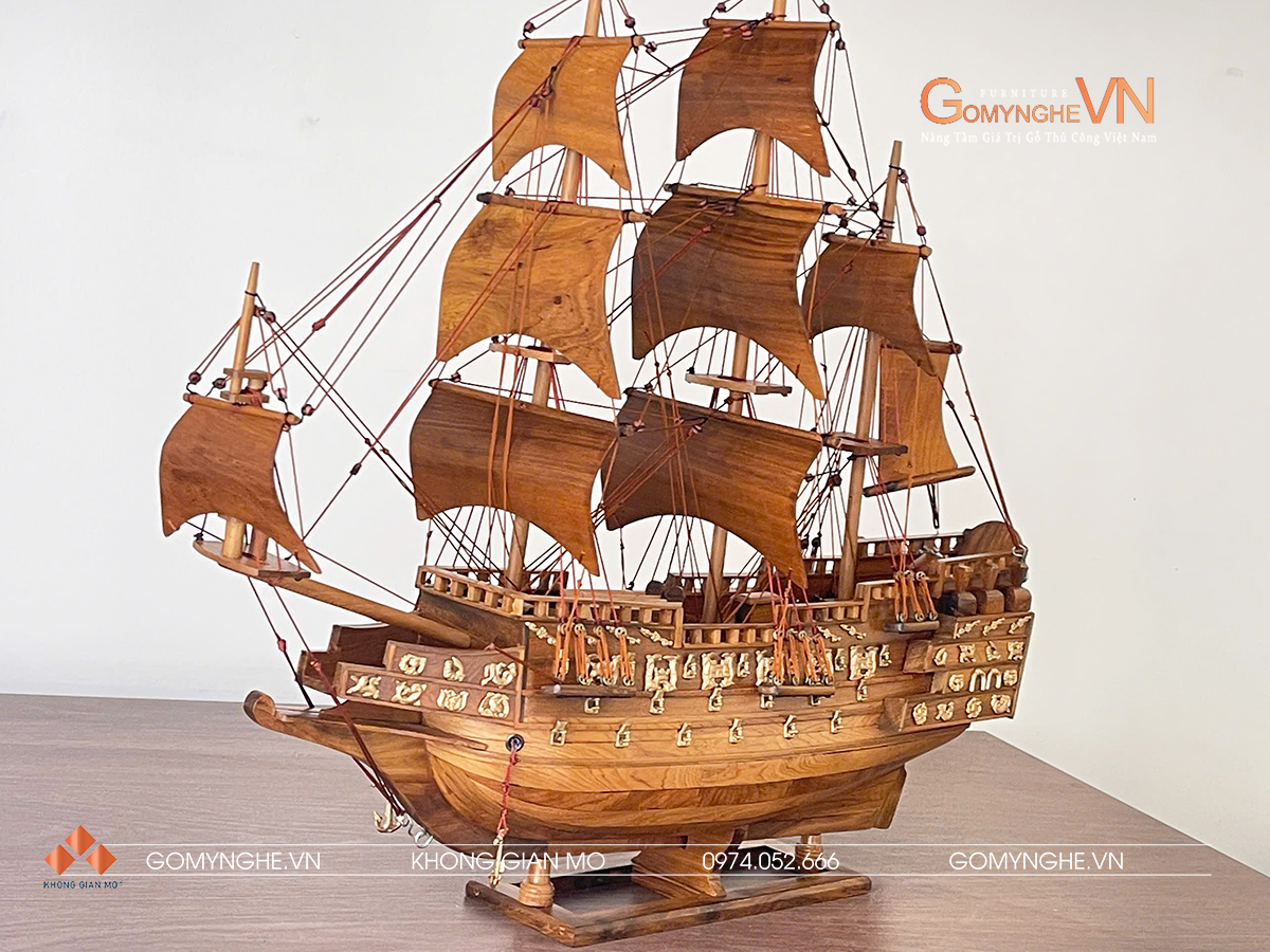 Thuyền bách xanh nhỏ dáng VIP 