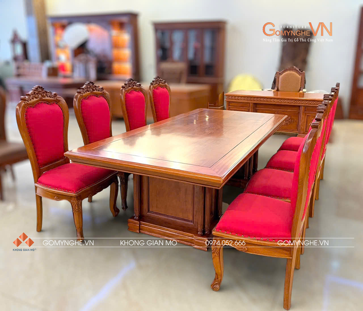 Bộ bàn ghế họp Bộ bàn ghế phòng họp trong không gian phòng giám đốc