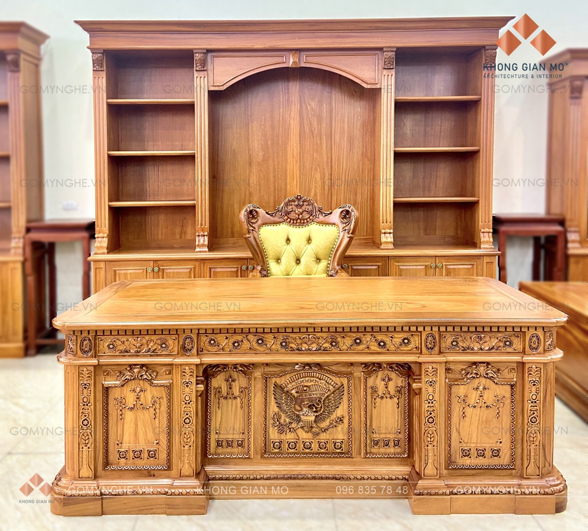 Tủ tài liệu gỗ tự nhiên