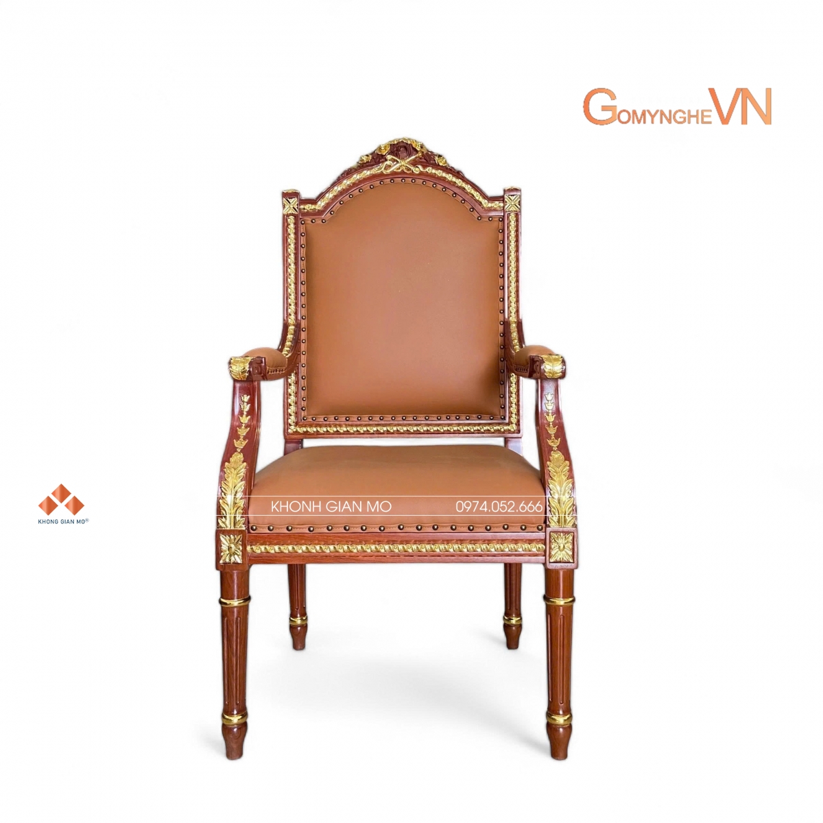 Ghế Lãnh Đạo Mạ Vàng 24K Gỗ Gõ Đỏ Cao Cấp | Gomynghe Ghế lãnh đạo mạ vàng 24K bằng gỗ gõ đỏ, sơn PU cao cấp. Mẫu ghế Putin và ghế chủ tịch cổ điển mạ vàng sang trọng, bề thế, làm tại xưởng Gomynghe.