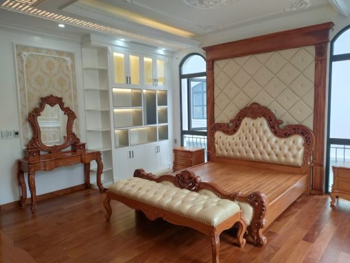 Gỗ gõ đỏ trong nội thất gia đình