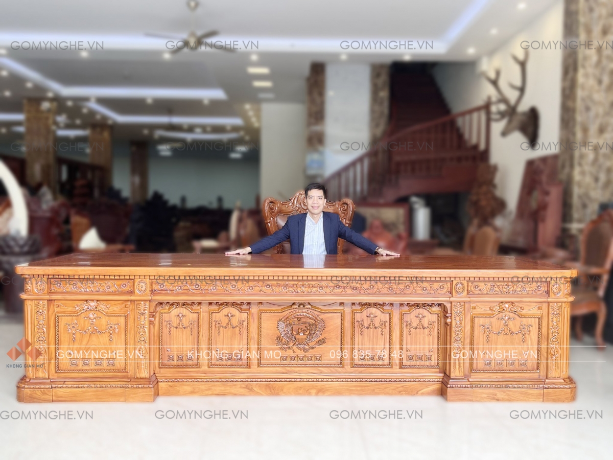 Bàn giám đốc cao cấp mẫu bàn dài