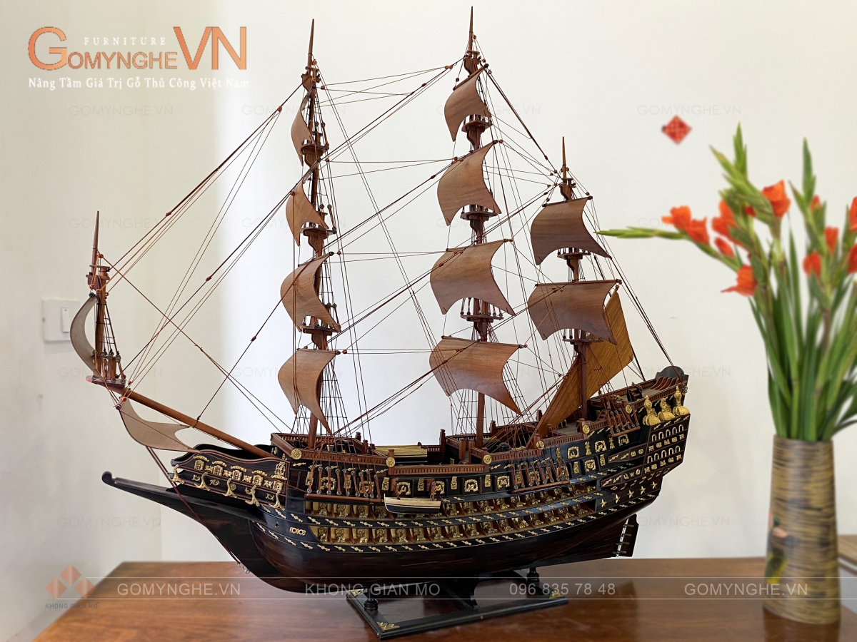 Câu Chuyện Tàu Sovereign Of The Seas - Mô Hình Thuyền Gỗ Thủ Công Cao Cấp mô hình thuyền Sovereign Of The Seas