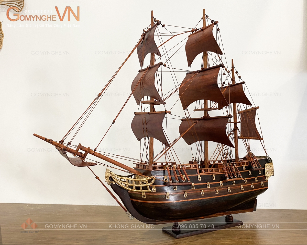 Mô hình thuyền quà tặng ngày doanh nhân Việt Nam cho Sếp 