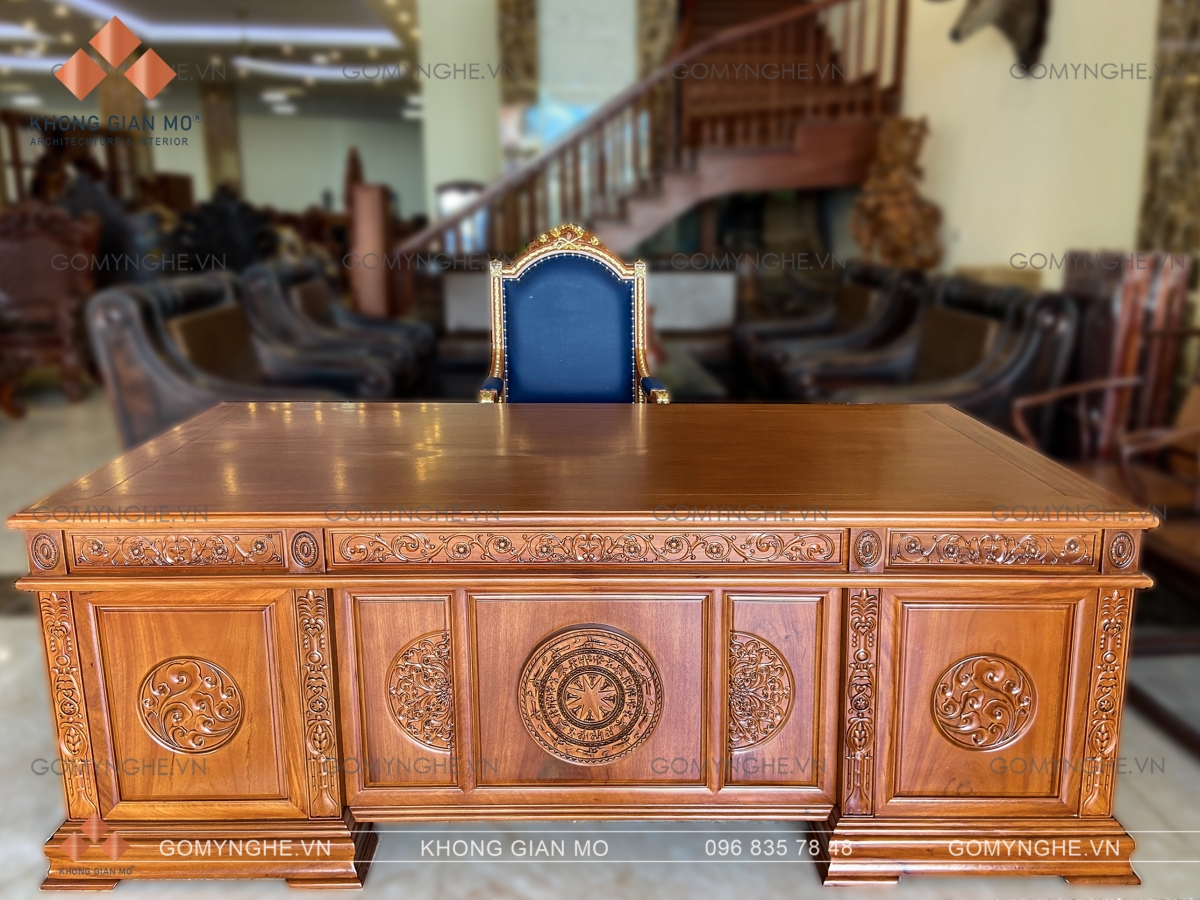 Combo bàn làm việc lãnh đạo ghế putin