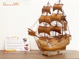 Báo giá Thuyền gỗ Thuận buồm xuôi gió 