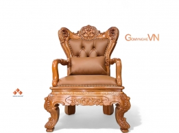 Ghế Chủ Tịch Gỗ Gõ Đỏ Bọc Da Nâu Cao Cấp Sang Trọng Cho Không Gian Lãnh Đạo Ghế Chủ Tịch Gỗ Gõ Đỏ Bọc Da Nâu Cao Cấp Sang Trọng Cho Không Gian Lãnh Đạo
