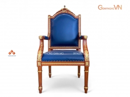 Ghế Làm Việc Giám Đốc Gỗ Tự Nhiên Mẫu Ghế Putin – Dáng Lưng Cao Chuẩn Lãnh Đạo