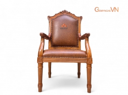 Ghế giám đốc gỗ tự nhiên đẹp, sang trọng