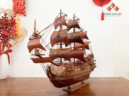 Thuyền gỗ hương mũi cong nghệ thuật - Quà tặng độc đáo và ý nghĩa Thuyền gỗ hương mũi cong nghệ thuật - Quà tặng độc đáo và ý nghĩa