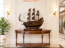 Báo Giá Các Mẫu Thuyền Buồm Gỗ KT 60x65x18cm