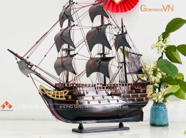 MÔ HÌNH THUẬN BUỒM XUÔI GIÓ GỖ MUN