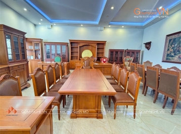 Cách chọn ghế chủ tọa cho lãnh đạo cấp cao: Từ công năng đến giá trị của không gian