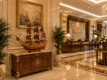 Mô Hình Thuyền Gỗ Phong Thủy Decor Sảnh Khách Sạn | Điểm Nhấn Sang Trọng Cho Không Gian Đẳng Cấp Mô Hình Thuyền Gỗ Phong Thủy Decor Sảnh Khách Sạn | Điểm Nhấn Sang Trọng Cho Không Gian Đẳng Cấp