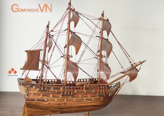 Bộ sưu tập các mẫu mô hình thuyền gỗ đẹp và bán chạy nhất tại Gomynghe