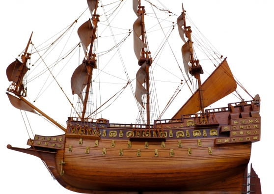 Bộ sưu tập mô hình thuyền buồm kích thước 80cm quà tặng hợp mệnh cho các sếp