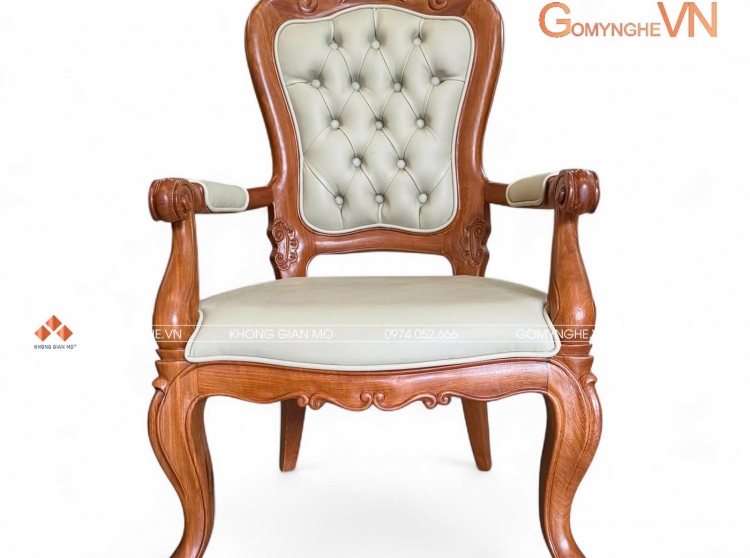 Ghế Giám Đốc Rococo Dành Cho Nữ – Tôn Vinh Phong Thái Nữ Lãnh Đạo Thành Đạt