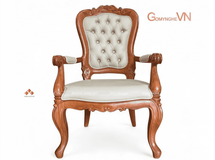 Ghế Giám Đốc Rococo Dành Cho Nữ – Tôn Vinh Phong Thái Nữ Lãnh Đạo Thành Đạt