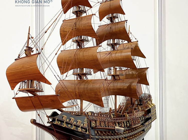 Thuyền Sovereign Of The Seas - Cảm Hứng Tạo Nên Mô Hình Thuyền Thuận Buồm Xuôi Gió 