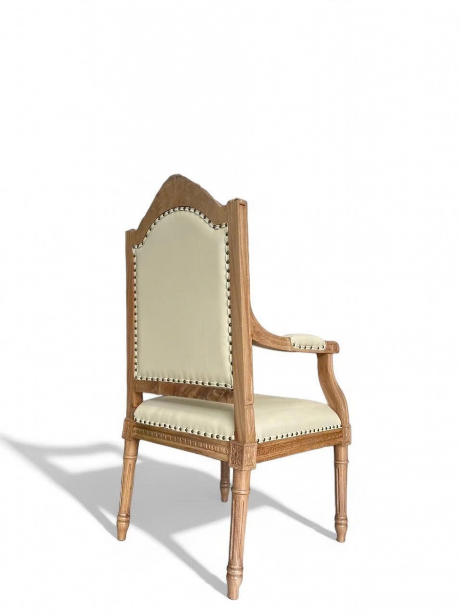 GHẾ GIÁM ĐỐC GỖ TỰ NHIÊN LƯNG CAO